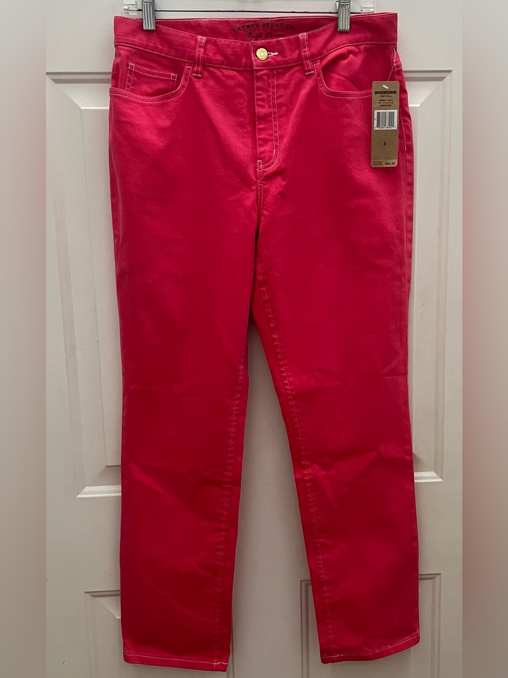 Ralph Lauren hot pink women’s jeans size 8